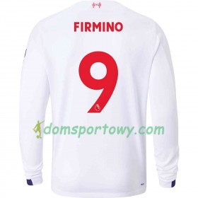Koszulka Liverpool Roberto Firmino 9 Wyjazdowe Koszulki Piłkarskie 2019-2020 Długi Rękaw